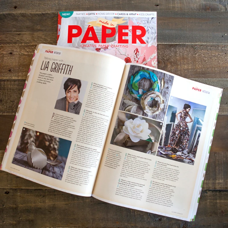 Custom Magazine Book Printing Wholesale Cheap Paper Printing