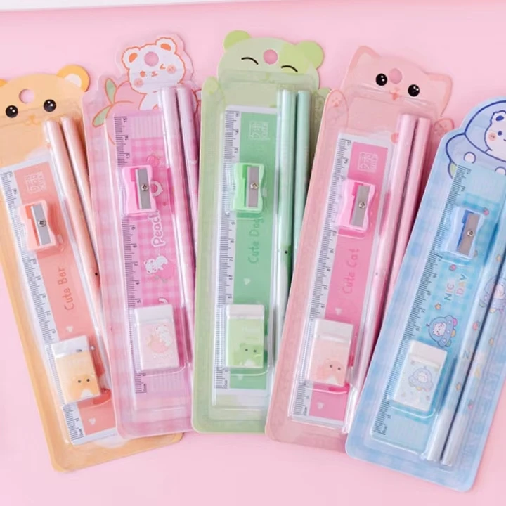 5-Piece Kids Art Stationery Set Simple Design for Young Creatives