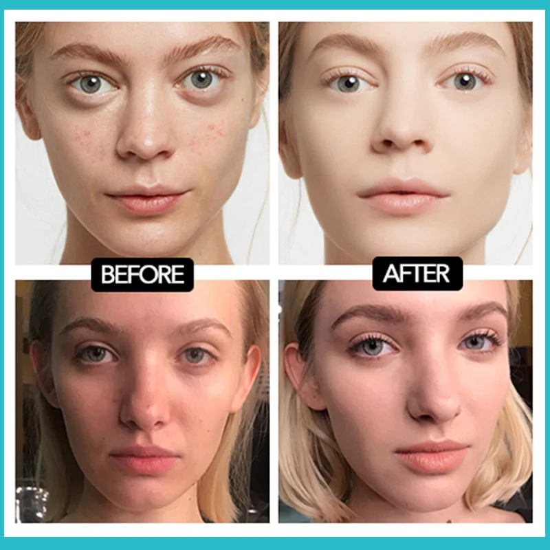 Matte Non-porous Liquid Foundation Fair Porcelain 30ml Concealer Acne Mark Isolation