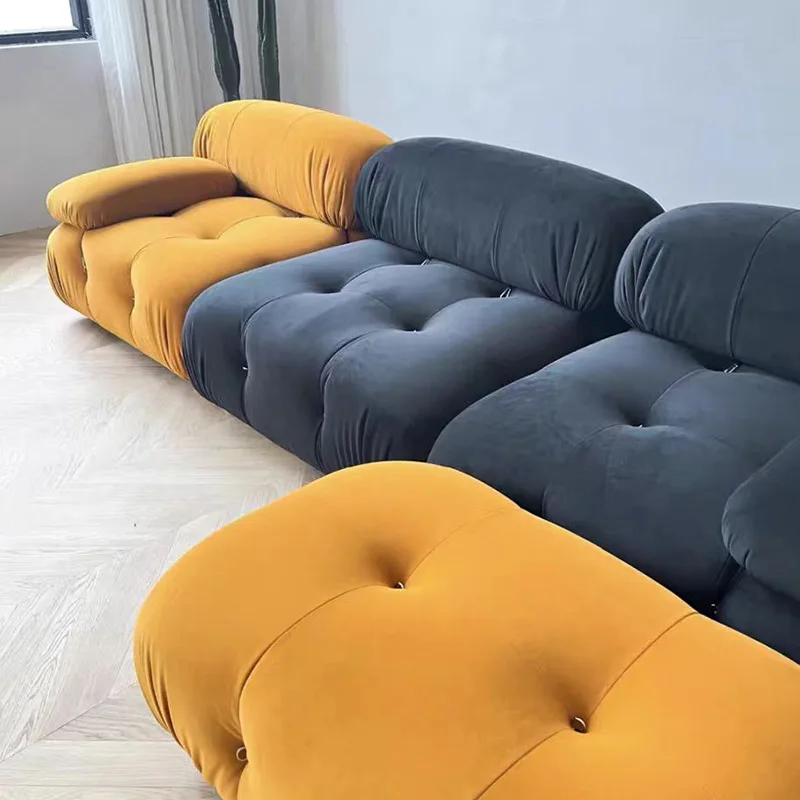 L Shape Sofa Compressed Furniture Sectional Foam Furniture Living Room Foam Modern Sofa Living Room Couch Compressed Sofa