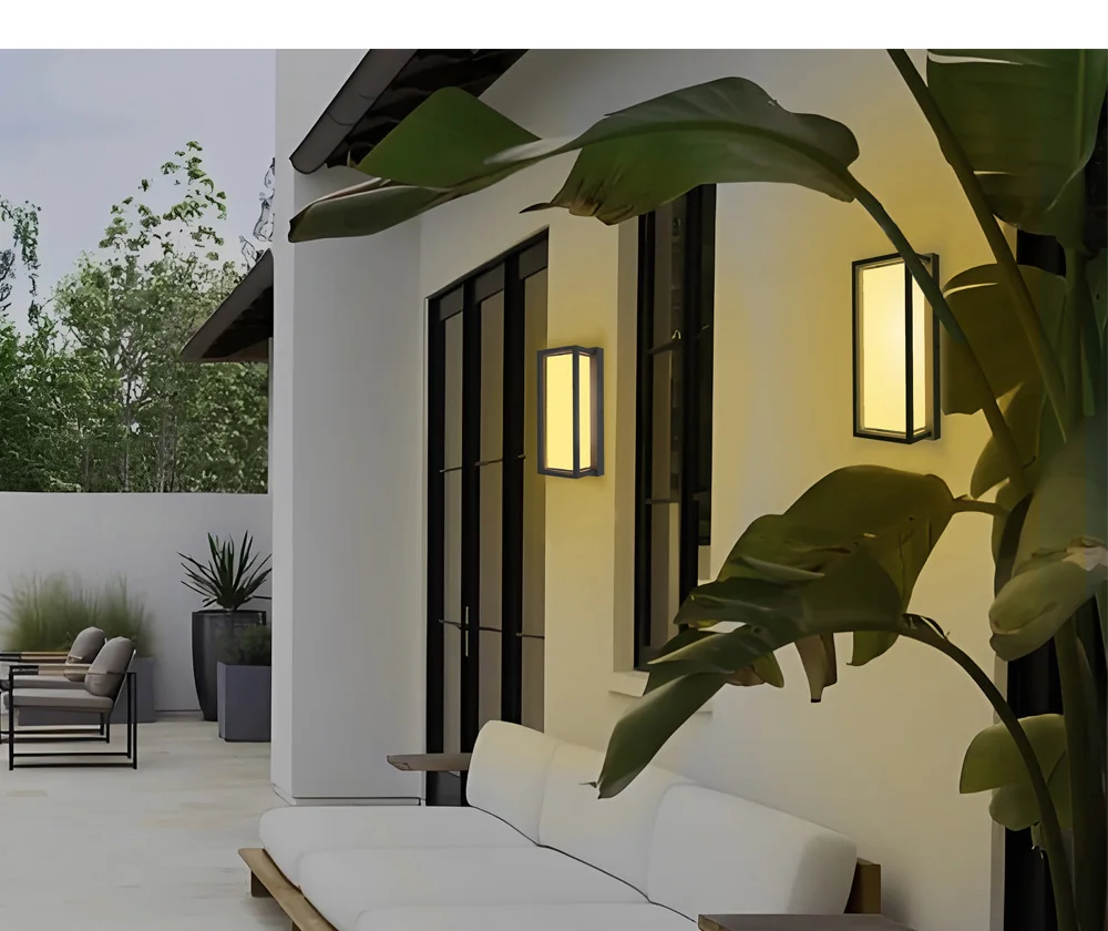 Modern style 12inch 15W 5cct adjustable LED Integrated Outdoor Wall Sconce