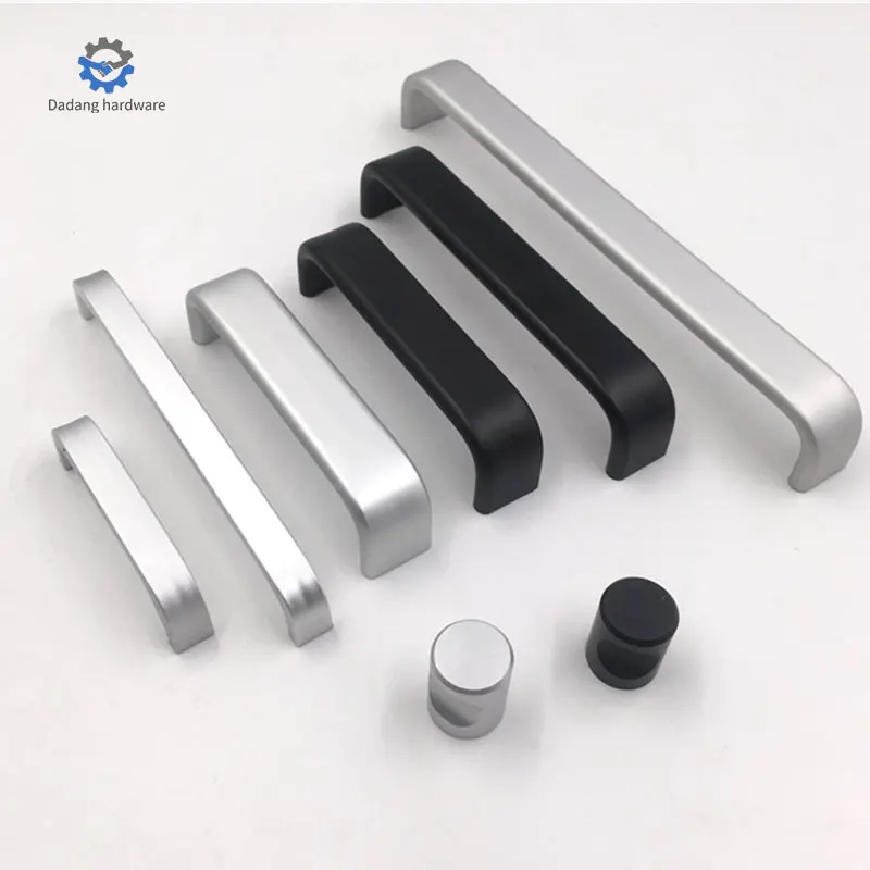 Morden Handle Series High Quality Cabinet Drawer Aluminum Hollow Handles For Kitchen And Wardrobe