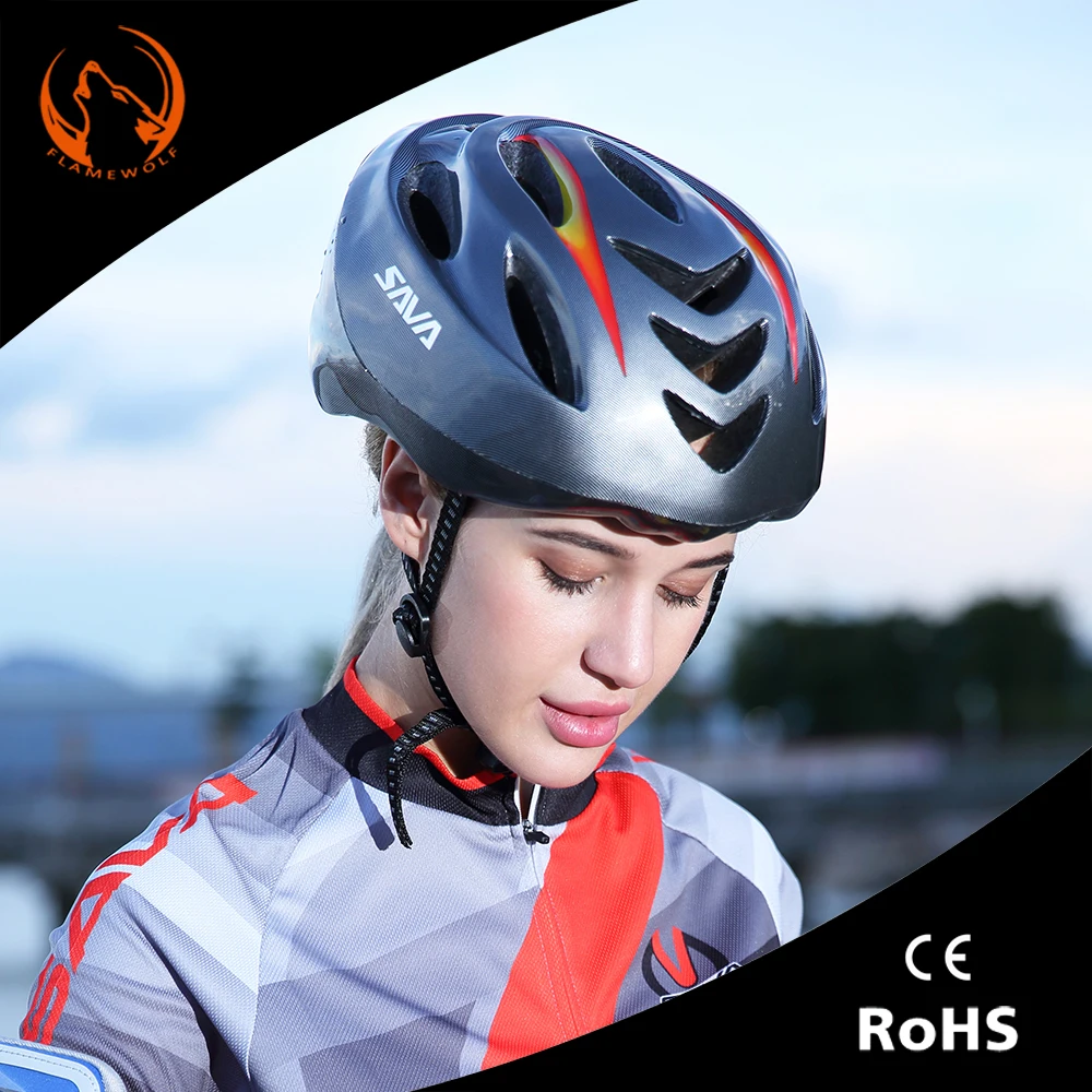 Smart Night Riding Commuter Bike Road Bike Helmet with Turn Signal Led Flashing Adult Male Female