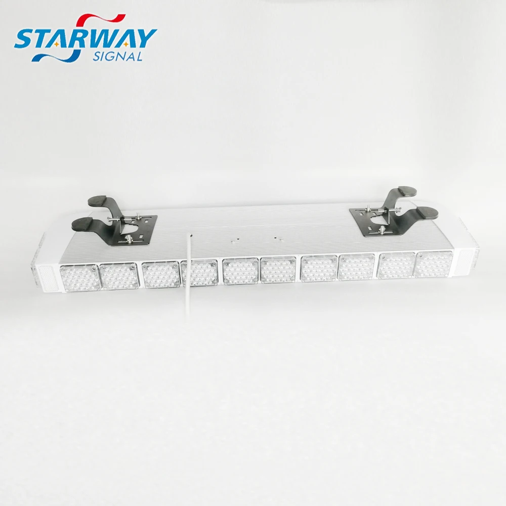 Starway Waterproof LED Flashing Light Bar for Construction CE Aluminum Full LED Lightbar 12V All Cars 0.5W Leds 2 Years LED5501