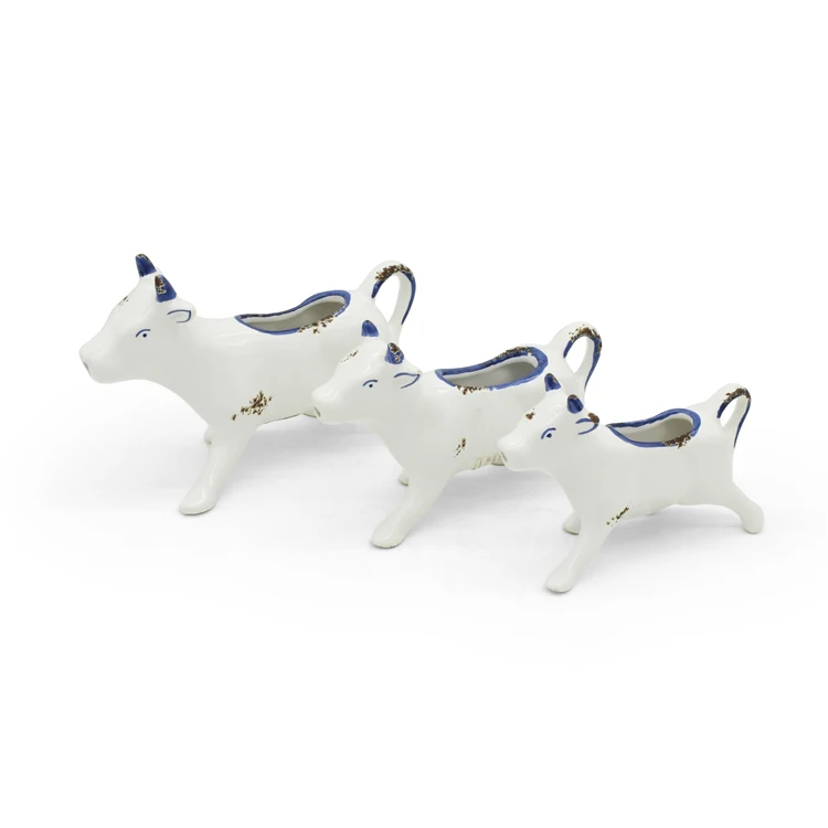 Wholesale White  7.5 inch kitchen porcelain enamel food storage jar double ginger suger tea Home goods canister