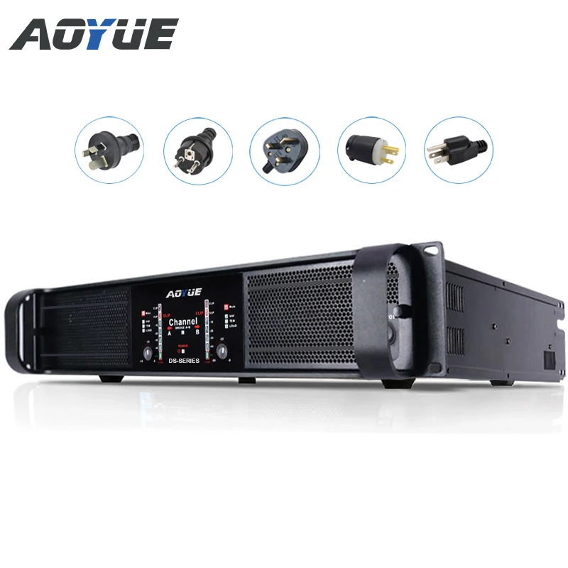 DS-14K 4 channel power amplifier professional 5000 watt audio power amplifier