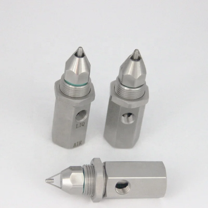 SV882 SV980 SK508 stainless steel water fog ultrasonic air atomizer spray nozzles