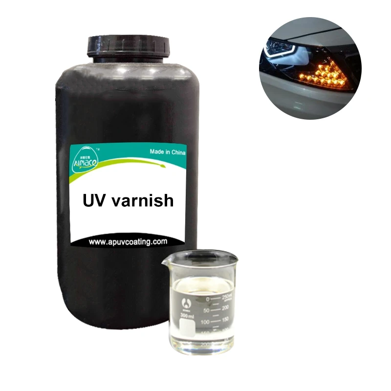 
Car Headlight Polish UV Varnish for PC Headlights 