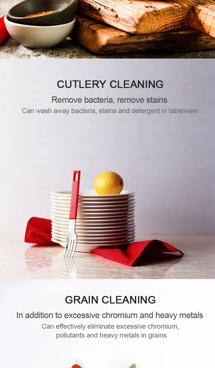 13L Fruit and vegetable cleaning machine hydroxyl water ion technology pesticide residue removal tableware disinfection machine