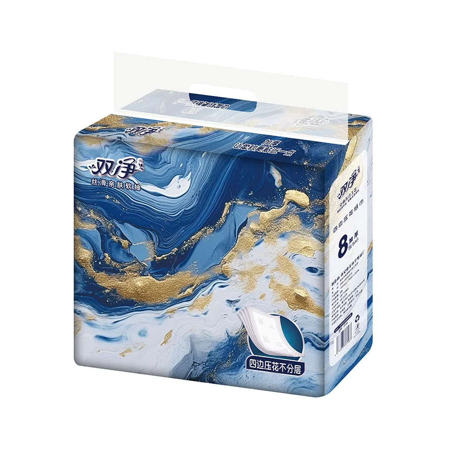 Bulk For Traveling 2Ply 480Sheets Oem Tissue Cheap Box Tissue Wholesale Design 4 Ply Roll 1Ply Facial 600Sheets Facial Tissue