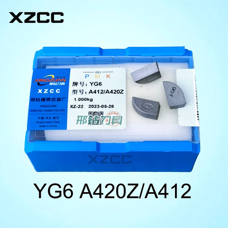 A410/A416Z YG6 A411/A420 tungsten carbide tip P30 A412/A420z carbide brazed tips welding lathe tool