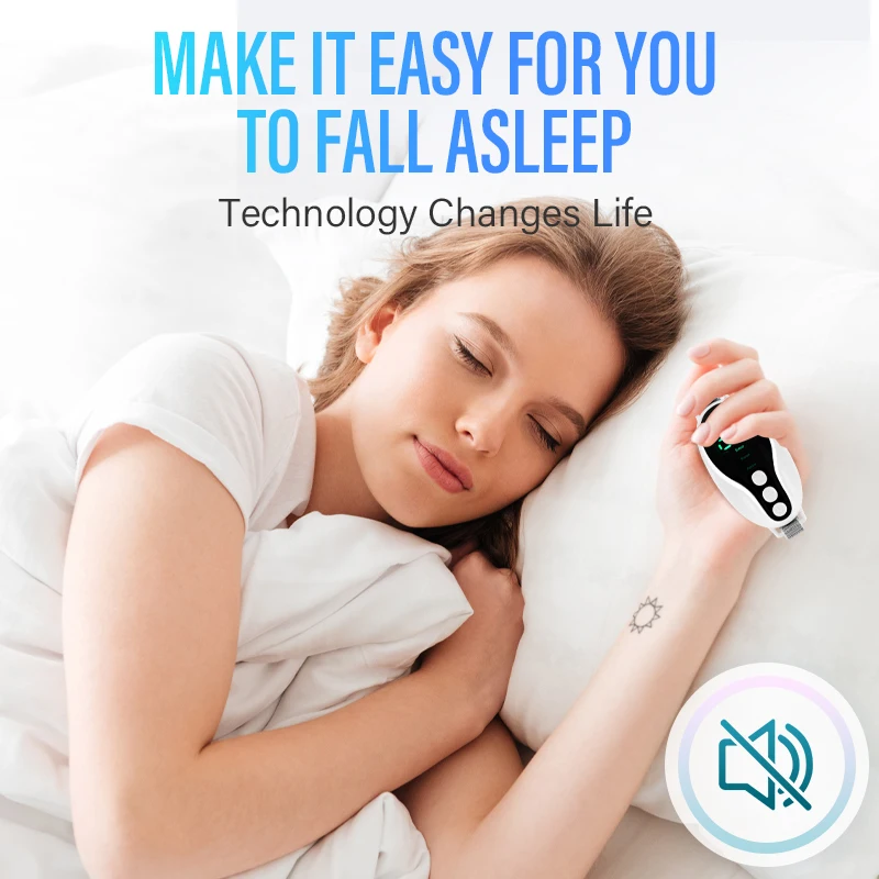 Micro-current Hand-held Soothing device Convenient USB Charging sleep Instrument Multi-stage Adjustment
