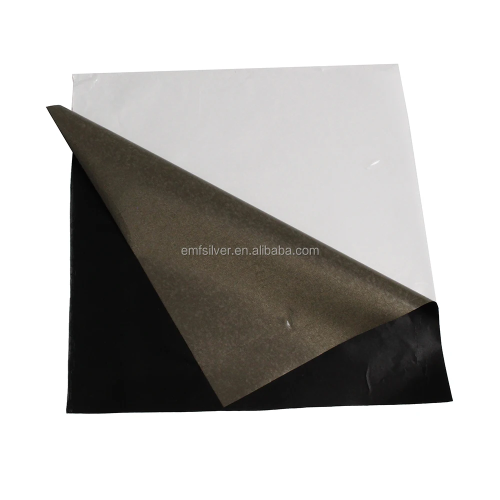 CONDUCTIVE Adhesive Shielding Cloth RFID Wallpaper Copper Fabric Blocking RFID