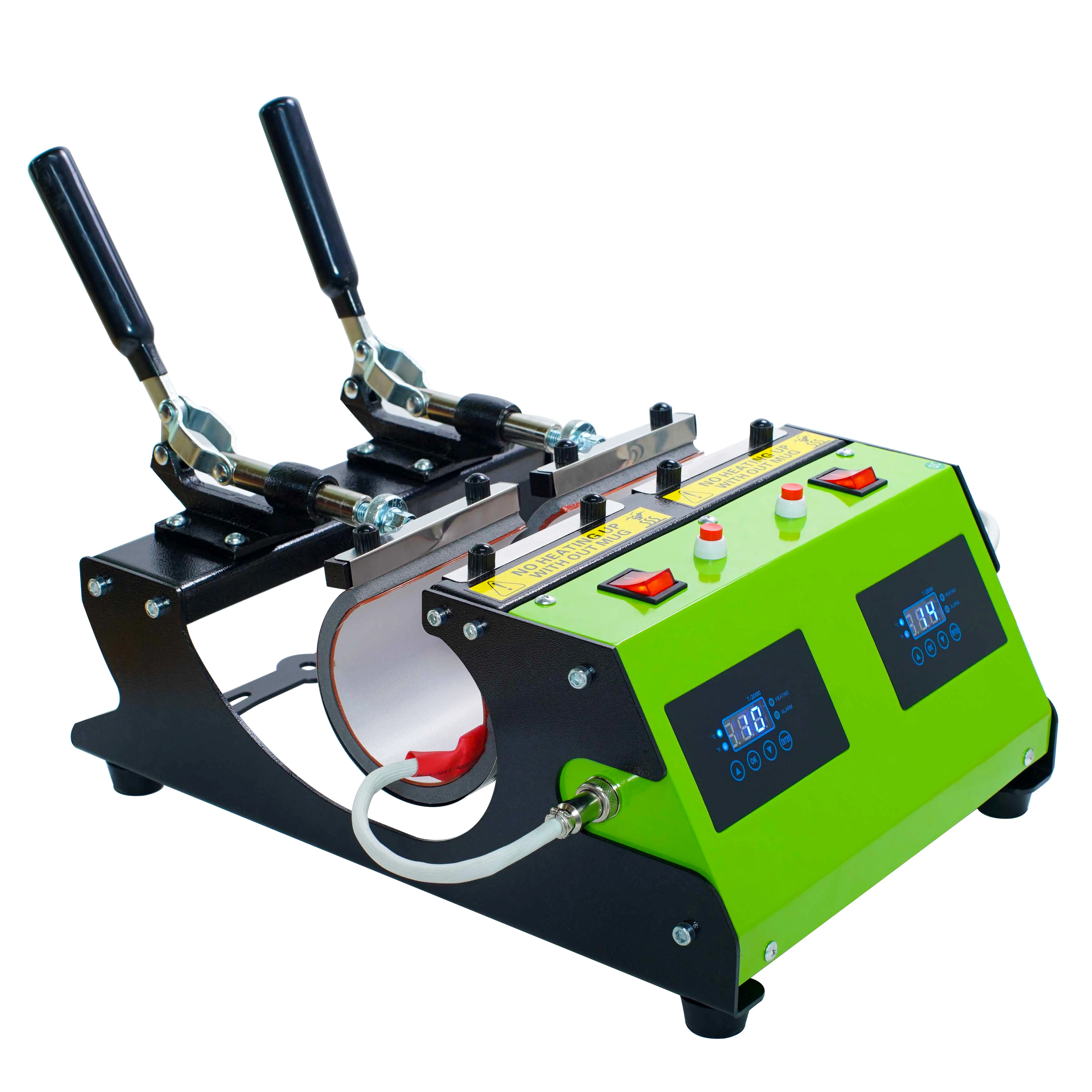 Double Station Pneumatic Label Heat Press Digital Control Box for Combo Heat Press Machine 11oz Mug Machine