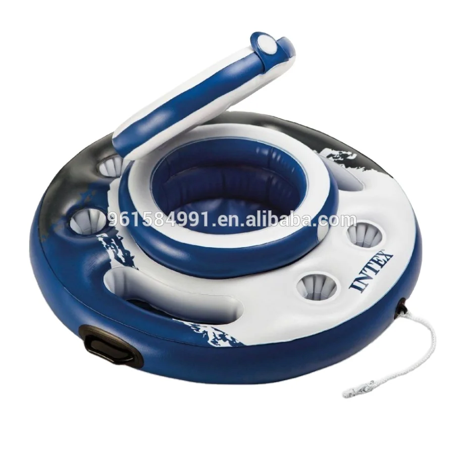 new intex floating pool ice cooler floating party float drink ice buckets bar holder beer raft
