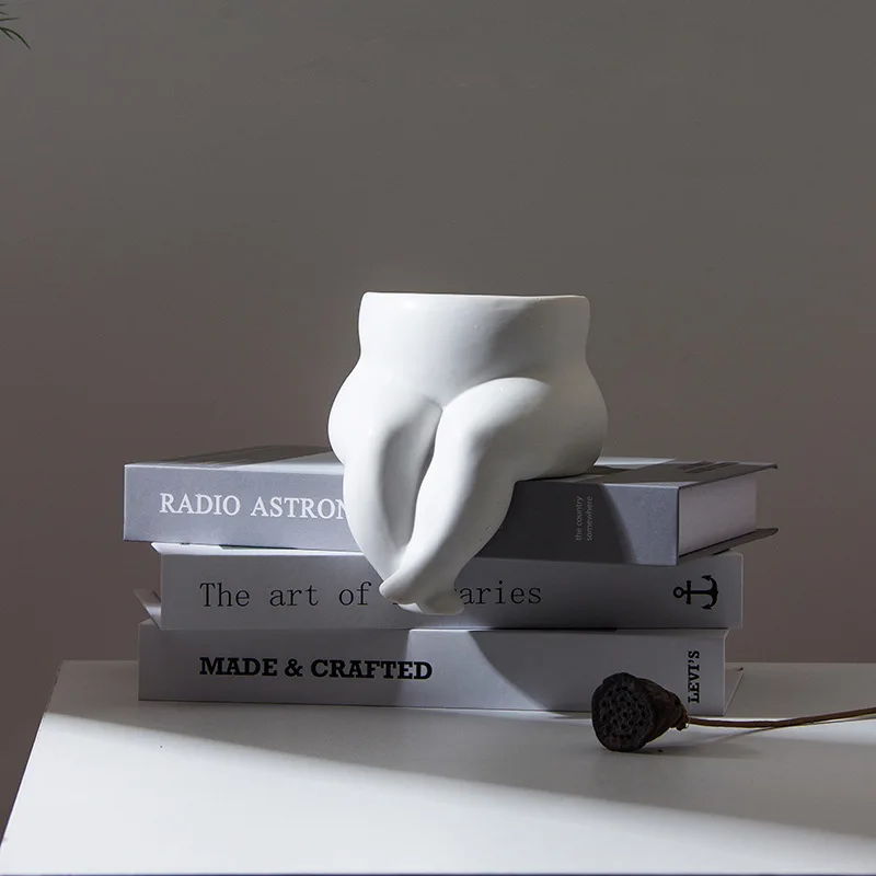 Handicraft Nordic vases decor Bust vase body ceramic flower art vase