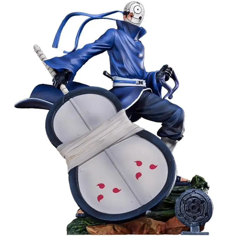 GL Costom Statue Amazing Large Action Figures Resin Statue Mini Figures Narutos Uchiha Obito Animation Derivatives