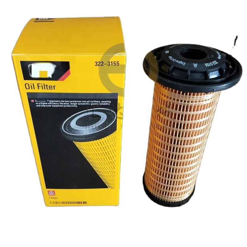 Huida Factory Professional Engine Fuel Filter For Excavator Heavy Equipment 500-0480