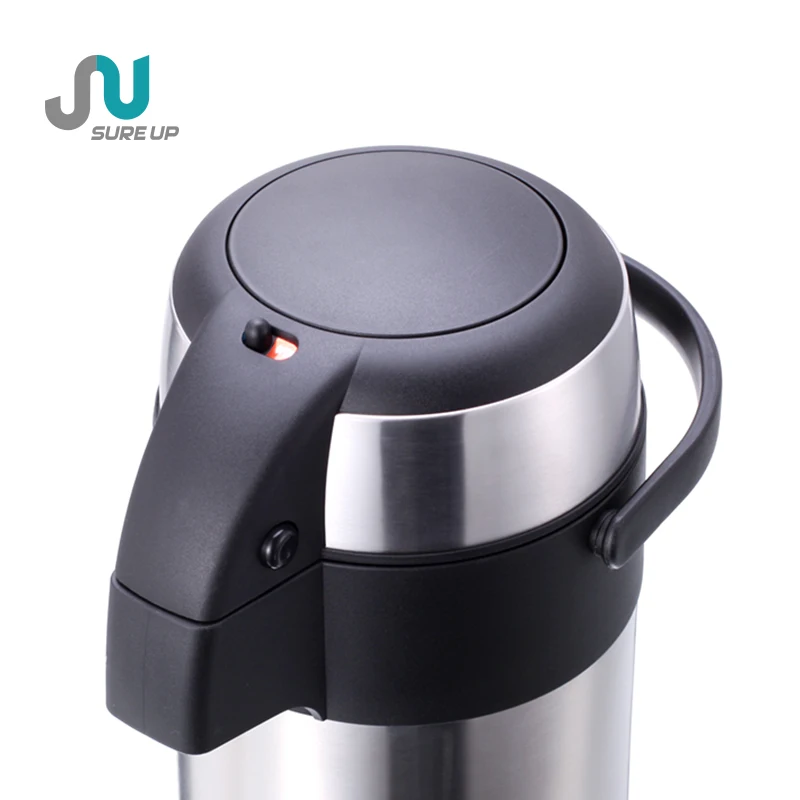 Large Capacity Wholesale Stainless Steel thermos 5 Liters Lined vacuum airpot coffee dispenser