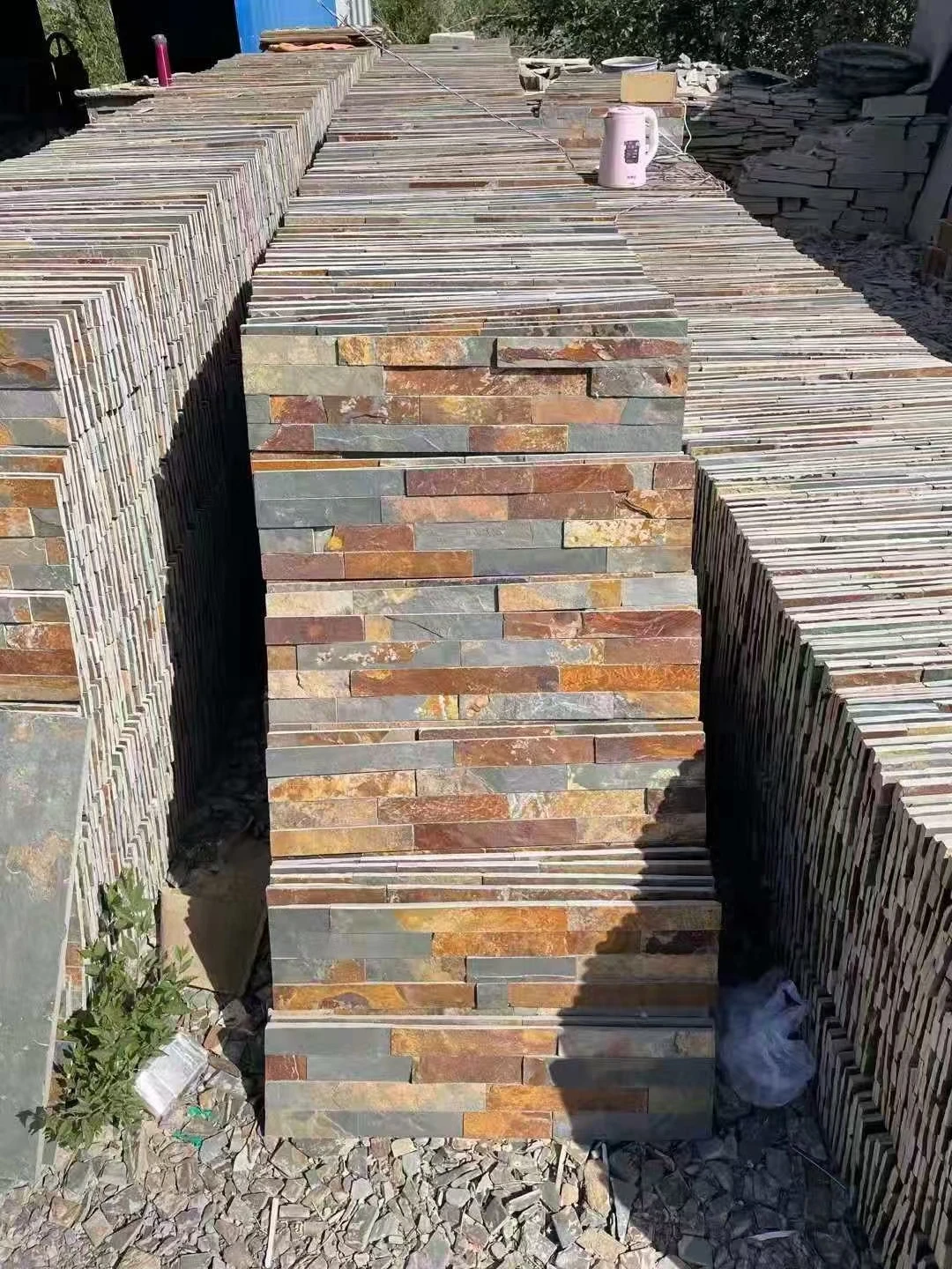 Factory Supply Decorative Wall Tiles Natural Slate Culture Stone Cladding Decoration