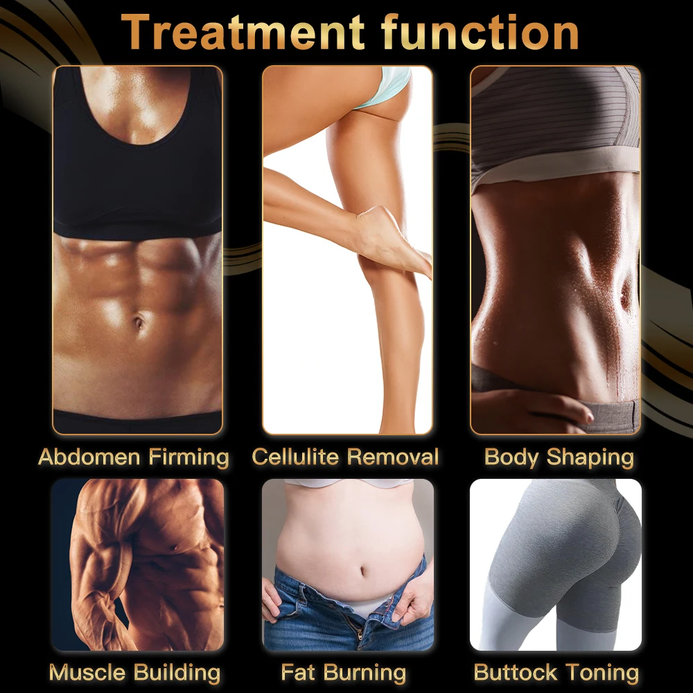 Ems 2 Handles Body Sculpt Machine For Fat Burner Body Slimming With Ems training fitness body-sculpting machine muscle building