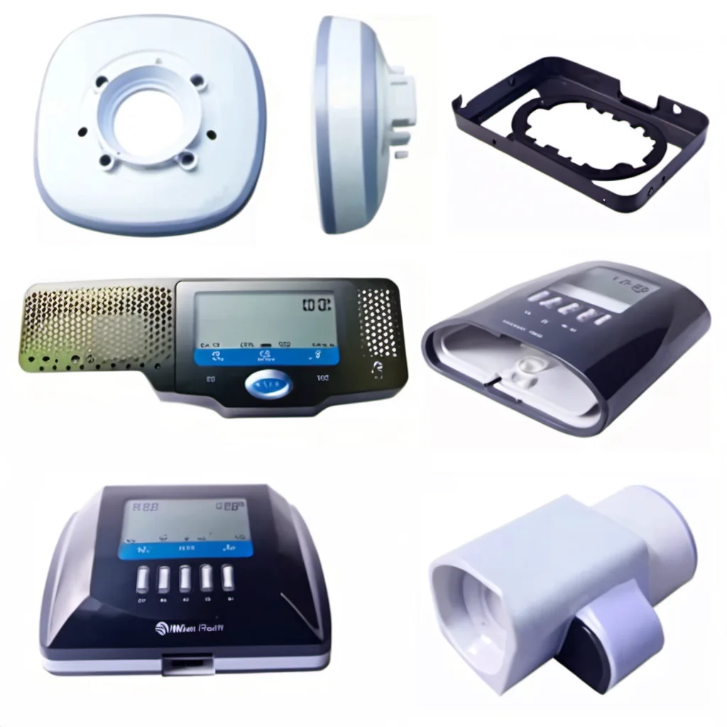 OEM customized production ABS plastic enclosure electronic equipment custom injection molding plastic products chromeplate