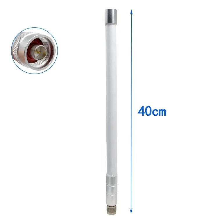 high quality 4dbi 6dbi 8dbi 10 dbi 14dbi outdoor IP67 waterproof  3g 4g 2.4G wifi fiberglass antenna with N male