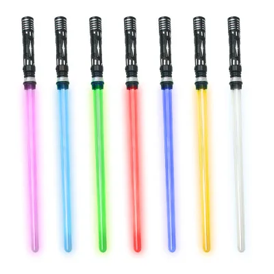 Factory wholesale LED Lightsaber/light saber with sound/flashing led sword light saber for kids Gift light sword