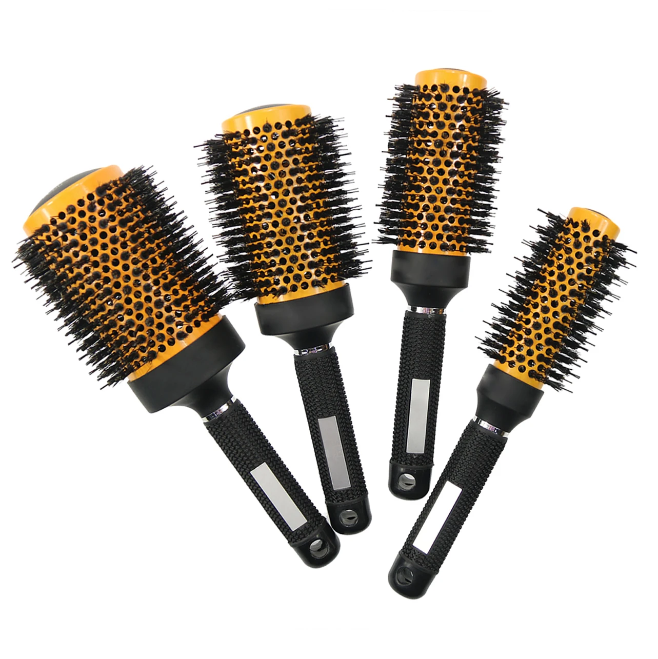 Wholesale High Quality Custom Logo Curling comb Heat Resistant Curly Hair Roller Brush For Salon Hairdressers