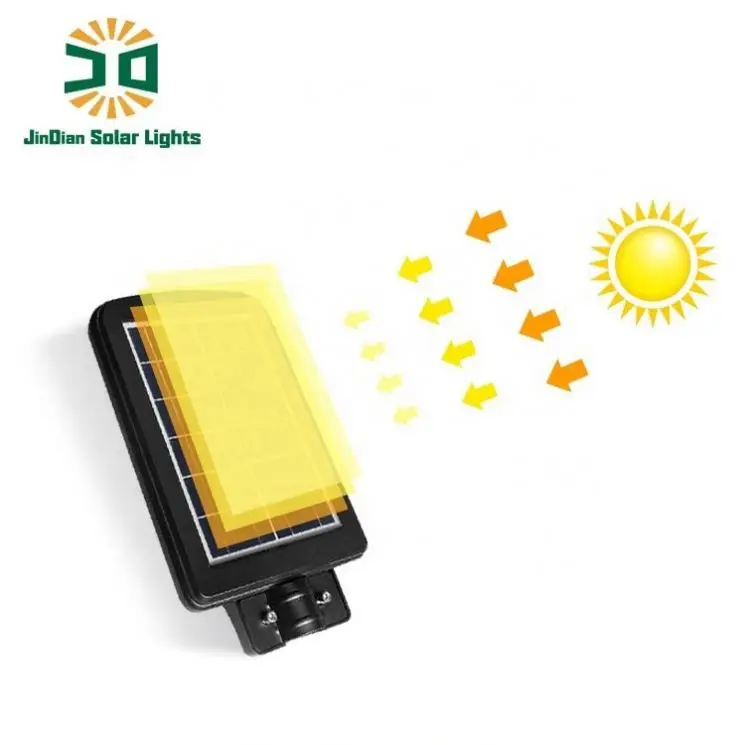 Лидер продаж JD 60W Park ip65 солнечный уличный фонарь