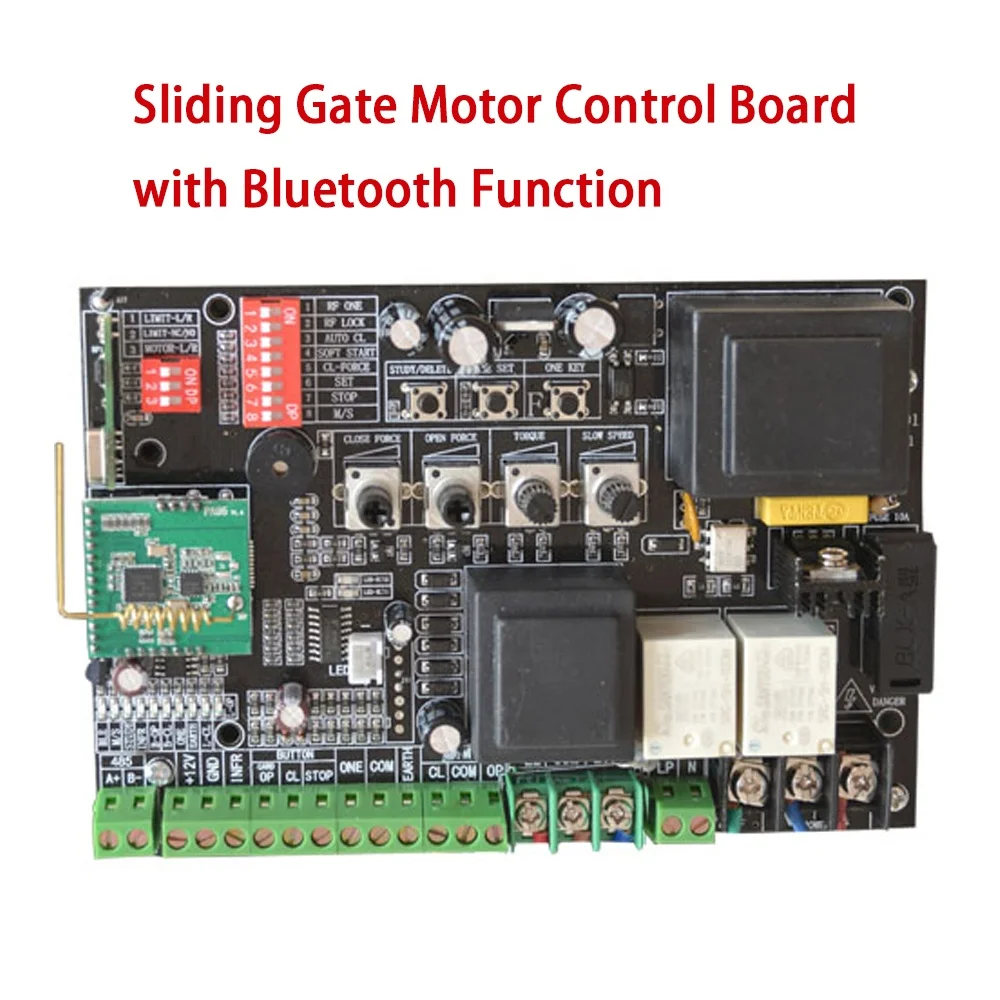 Control Board For Sliding Gate Motor 24V DC Motor Sliding Gate Control Board With Remote Control