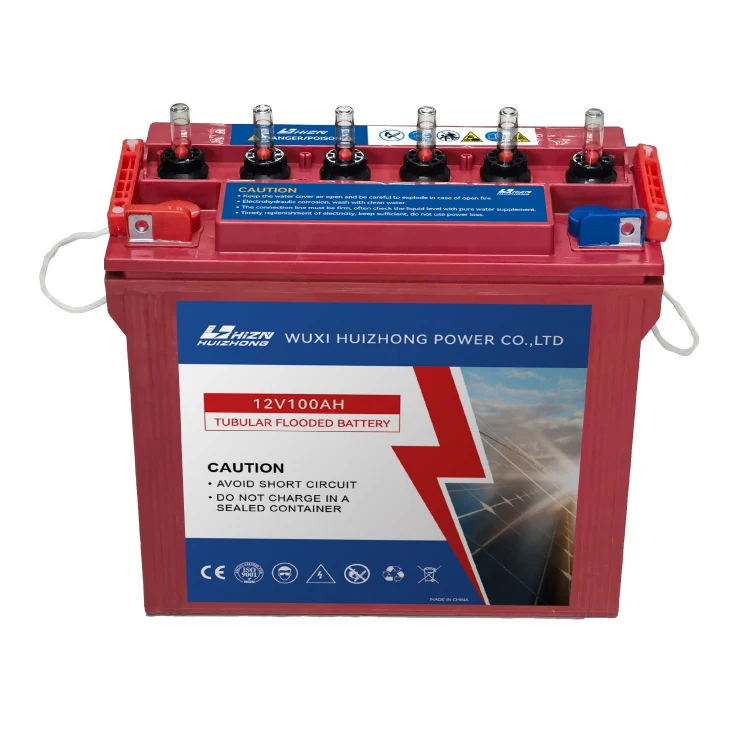 High quality solar energy battery 12v 100ah OPzS Tubular Flooded Storage battery