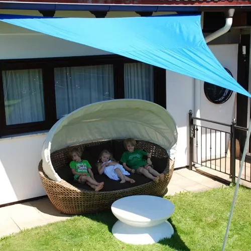In Stock 3x4x5 meters Right Triangle Shade Sail Sun Canopy Awning Waterproof Awning Shade Sail for Outdoor Garden