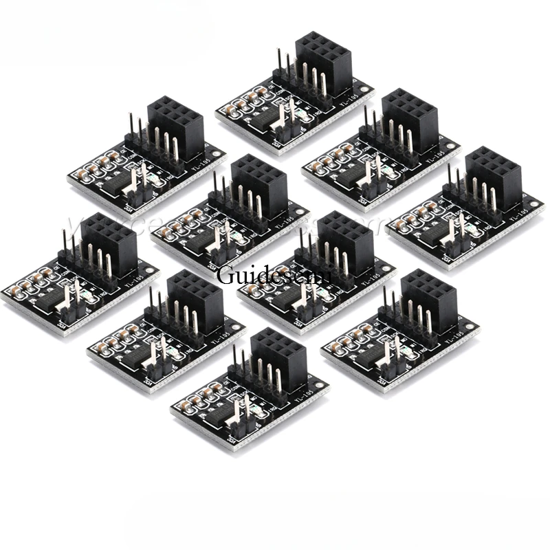 10 шт./1 шт. NRF24L01 Wifi беспроводной адаптер модуль 3 В новый разъем плата для 8Pin arduino робот автомобиль 24L01