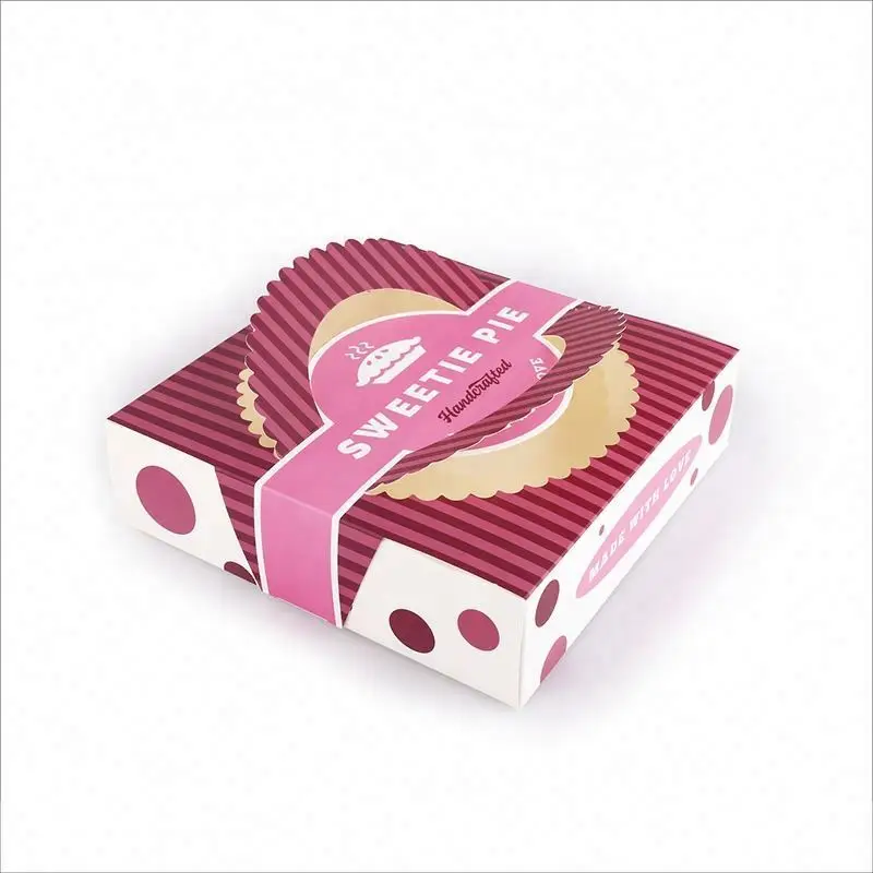 rectangle cake box clear cake box with handle cake packaging box bakery