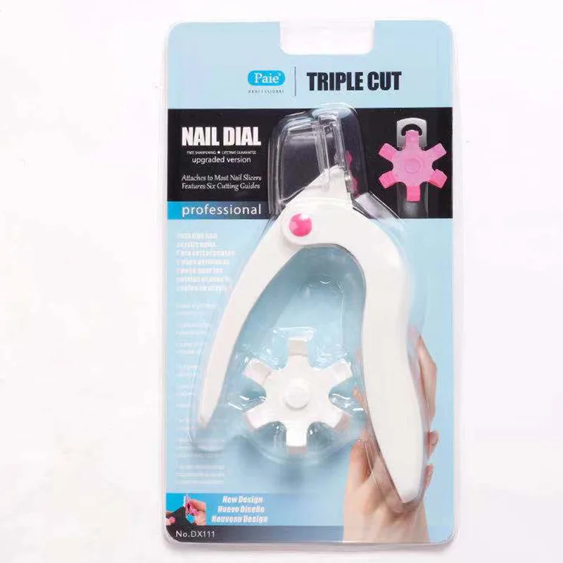 3 Styles Cutting Ways Acrylic Gel False Tips French U Shape Nail Edge