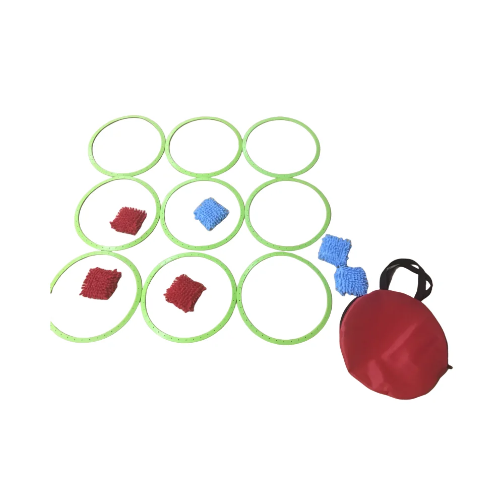 TIC TAC TOE Детские садовые игрушки целевые броски пластиковые лошадиные туфли кольцо игра в виде мешка