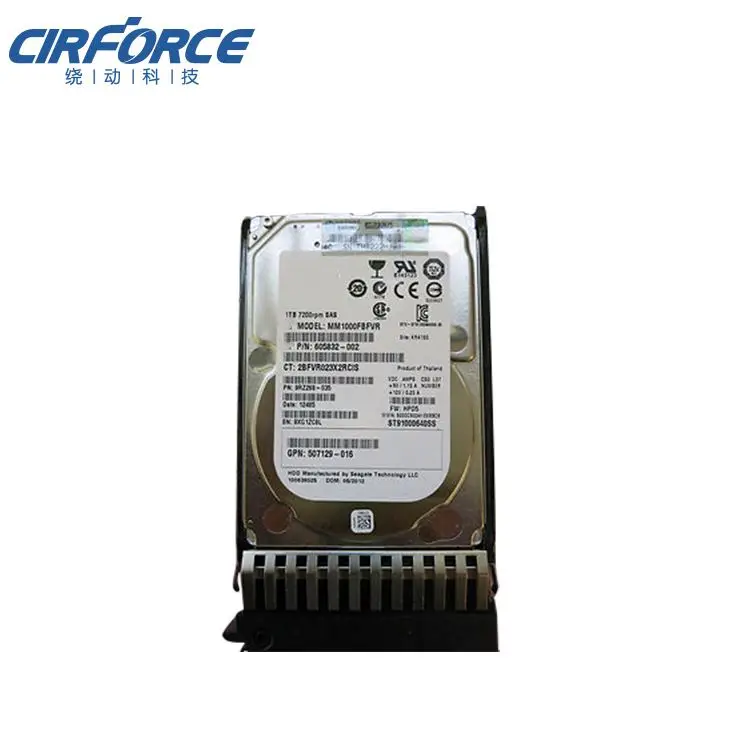 Горячая продажа 652745-B21 500 GB 6G SAS 7 2 K 2.5in SC MDL HDD