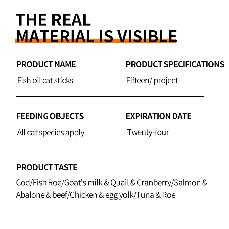 Cat food suppliers wholesale OEM natural no additive cat treats nutrition cat snack tuna fish