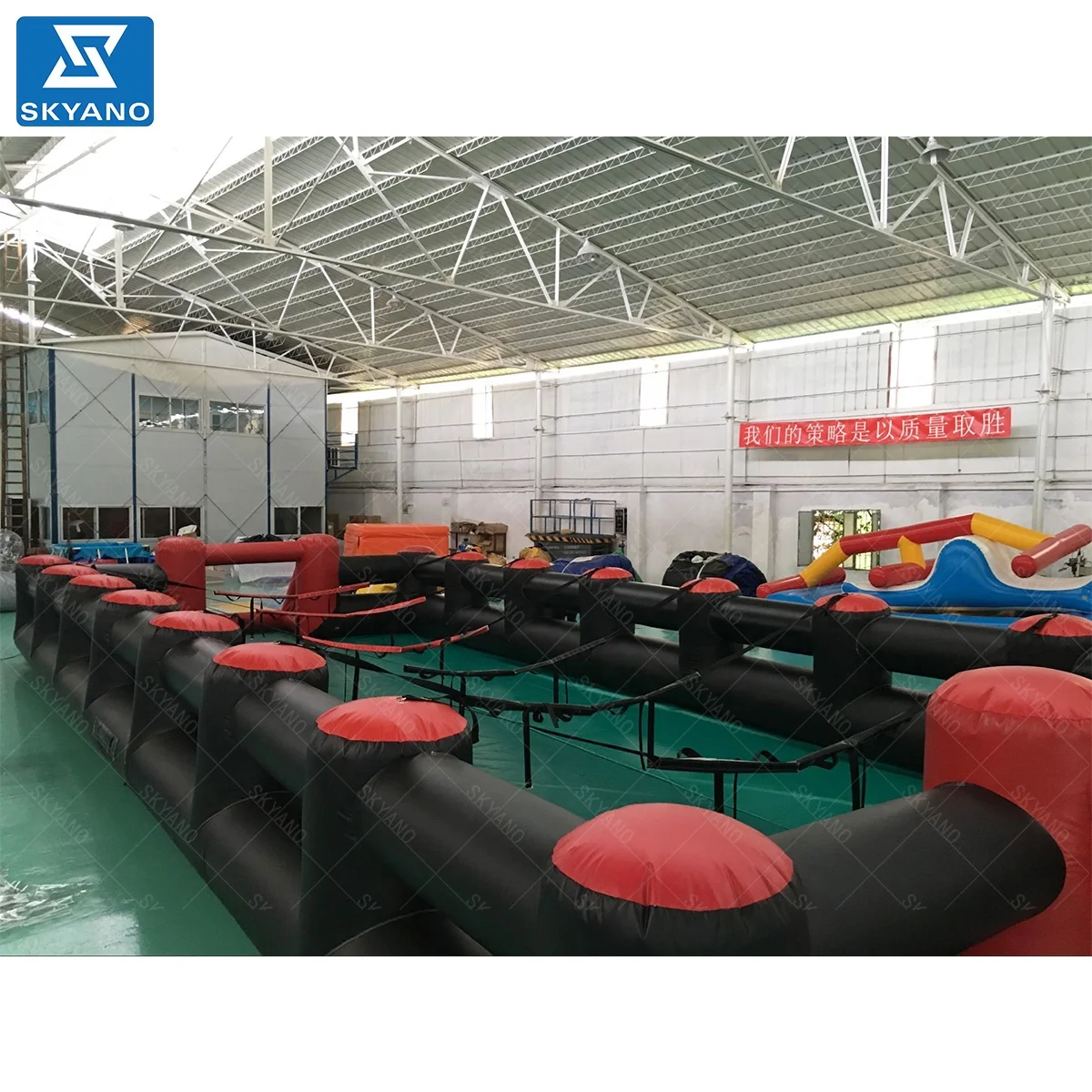 Inflatable human table football game human body rocker football inflatable human soccer table games for sale