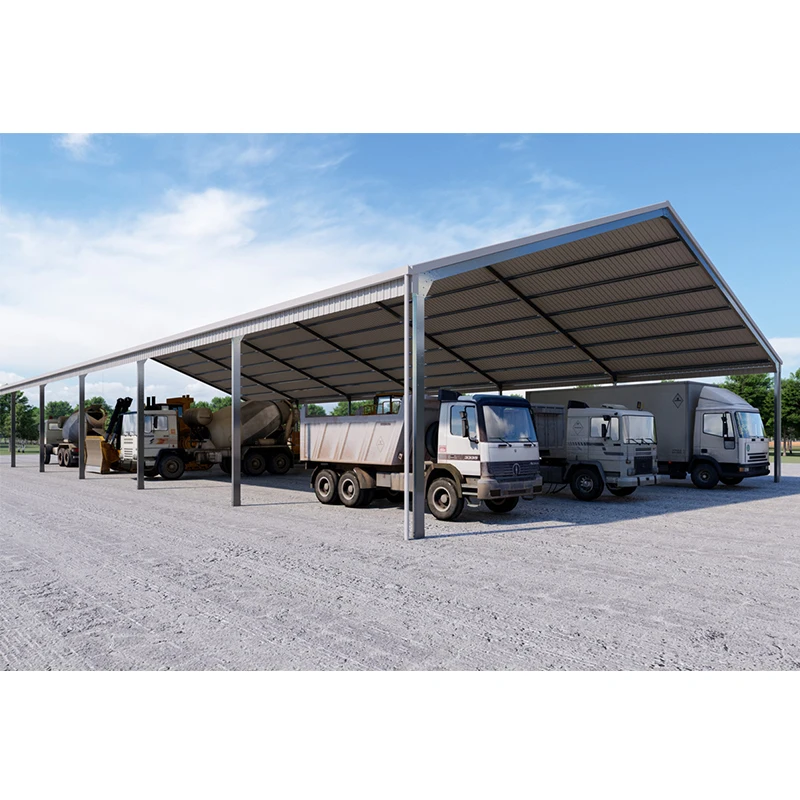 Prefab easy insulation metal building structure to construct warehouse office