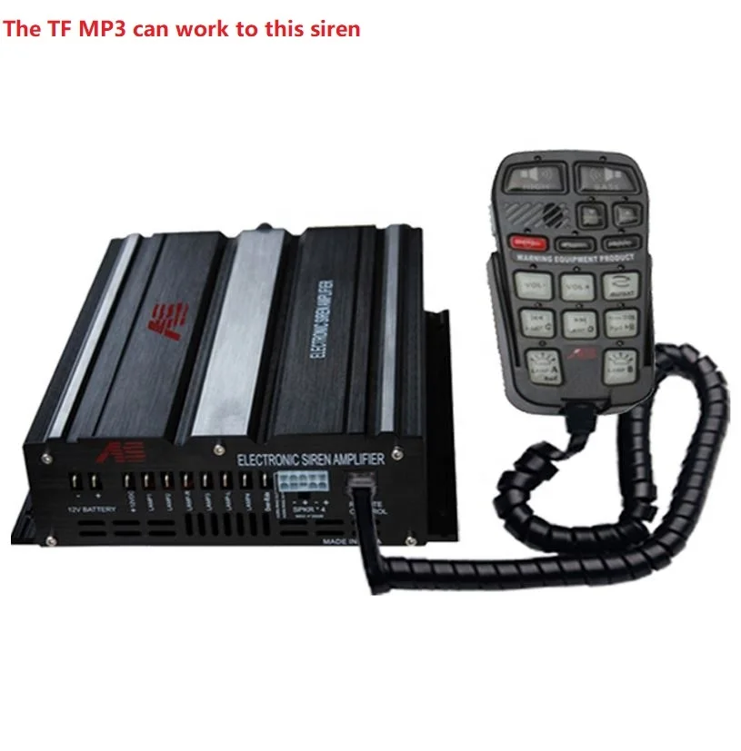 400W siren car siren sirena ambulancia sirena emergency vehicle electronic ambulance firefighter siren