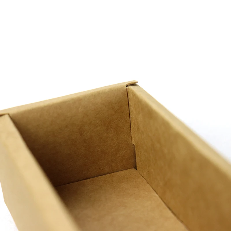 Customised Eid Square Clear Window Craft Kraft Cookie Biscuit Macaroon Boxes With Transparent Window