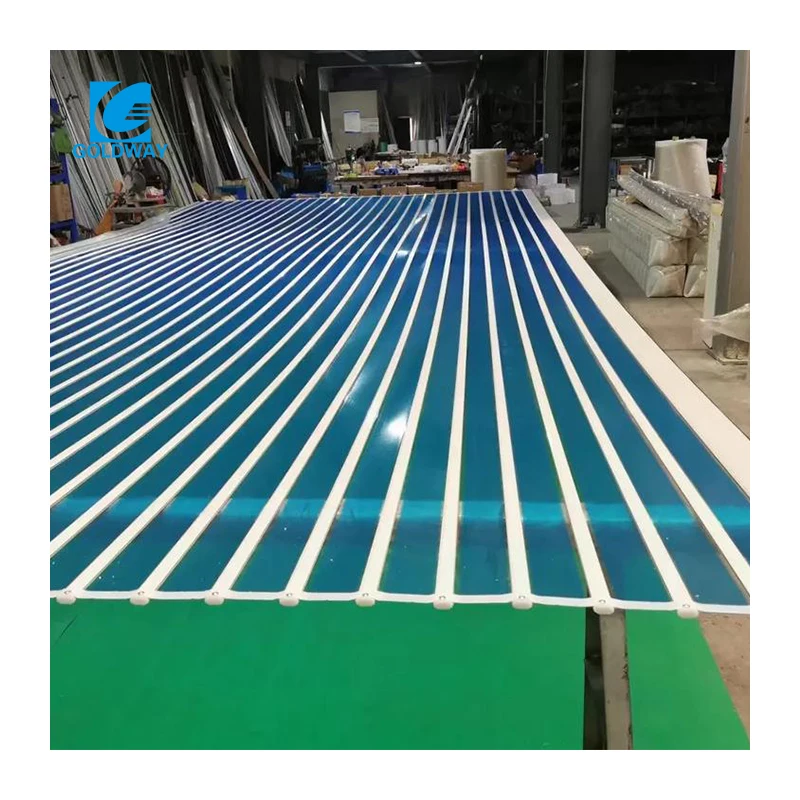 transparent clear crystal polycarbonate  automatic commercial roller small slat long strip shutter door factory rolling door