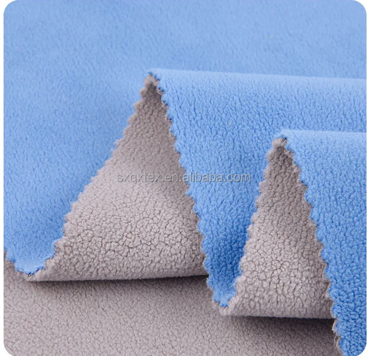 Bonded fleece fabric suppliers   polar fleece  velvet  or  bonded sherpa fabric  bonded fabric price