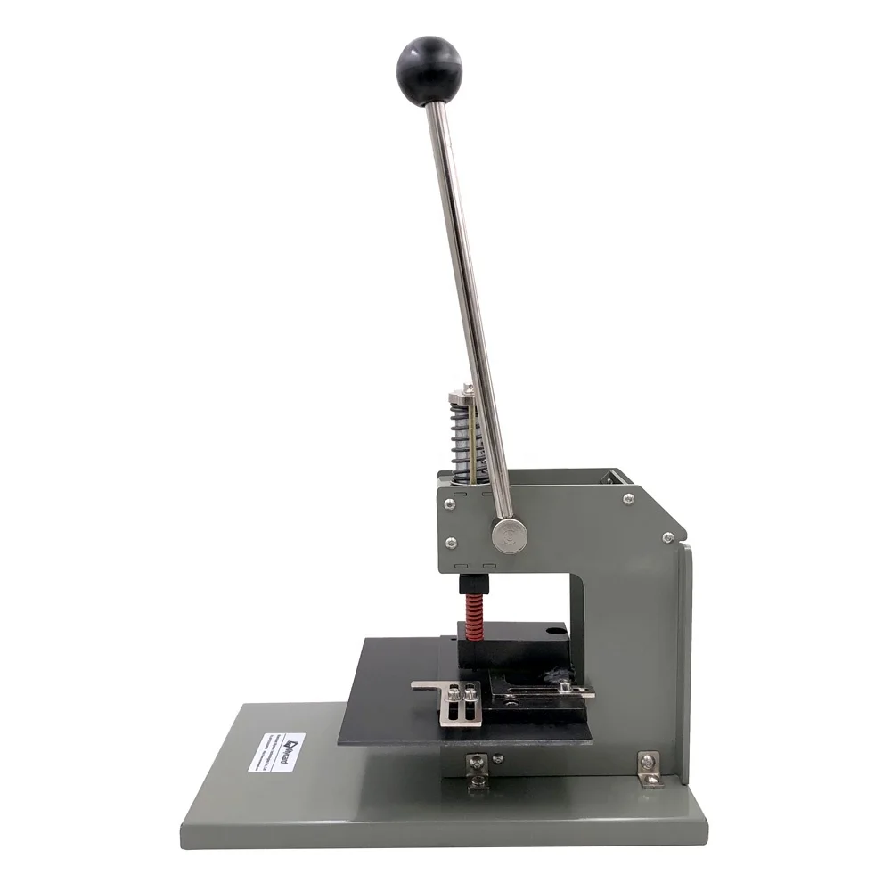 New Design Manual Paper Round Slot Hole Punching Machine for Plastic PVC Cardboard