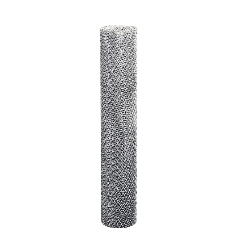 Hot Dip Galvanized Steel Mesh  Expanded Metal Mesh Roll for  Anti-cracking Plastering Wall Net