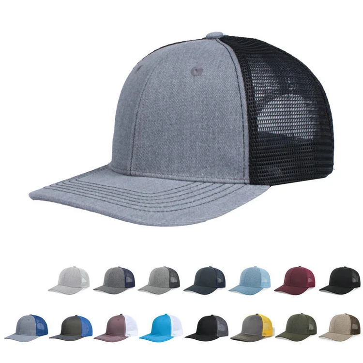 2024 New Arrivals Fashion Embroidery Anime Baseball Cap With Mesh Foam Hat Trucker Cap Custom Logo
