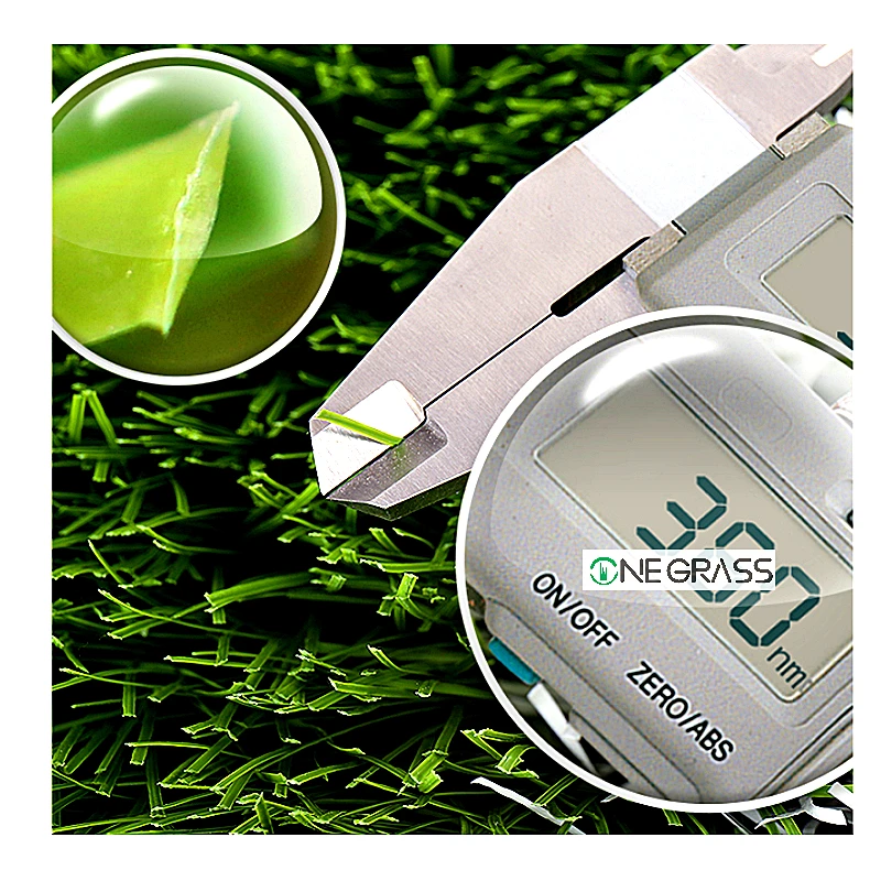 Most thickness 380um yarn top durable artificial grass for football, soccer or baseball with 10+ years usage life