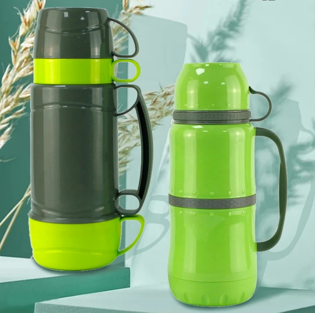 Производитель WUJO бесплатный образец бутылка Вакуумная чашка 0.45L 0.6L 1L 1.2L 1.8L термоизолированные пластиковые термо-бутылки